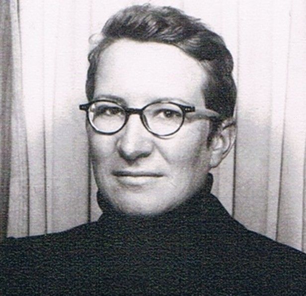 Schwarz-weisses Porträt von Susanne Wosnitzka